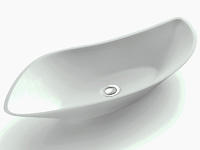 Bathroom Vanity Solid surface Acrylic Resin Modern Style Art Basin OA-016